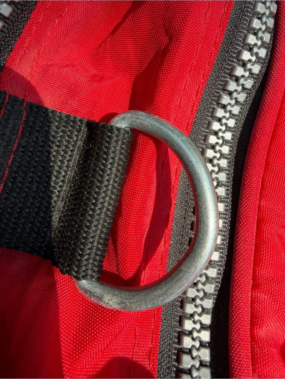 Marlboro Logo Red and Black Duffel with Branded Straps  Vintage